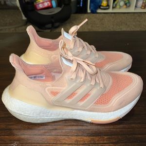Adidas UltraBoost 21 womens pink/halo blush